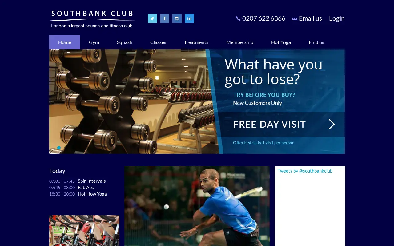 southbankclub.co.uk in 2017