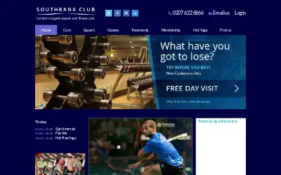 southbankclub.co.uk in 2017