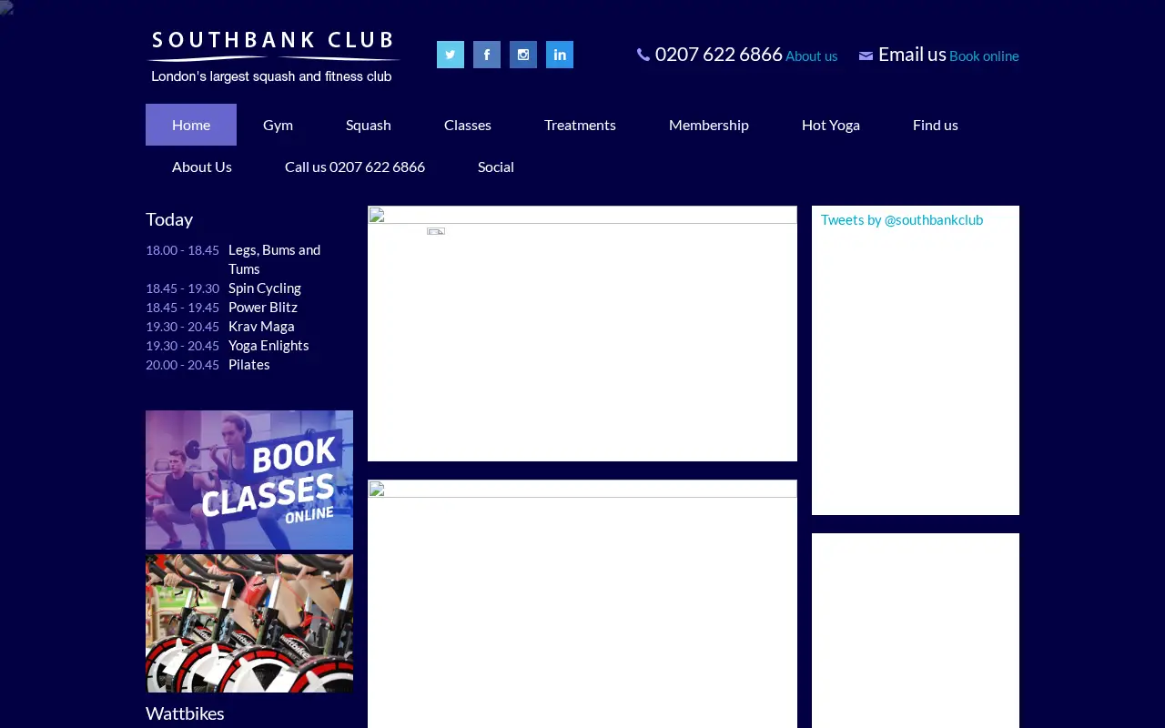 southbankclub.co.uk in 2020