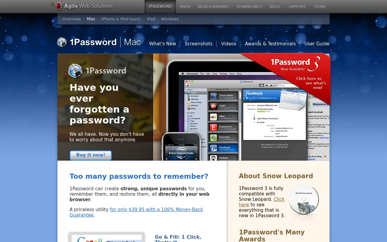 1password.com on July 26, 2010
