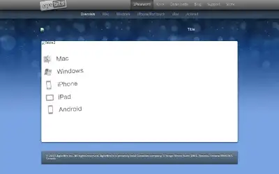 1password.com in 2011