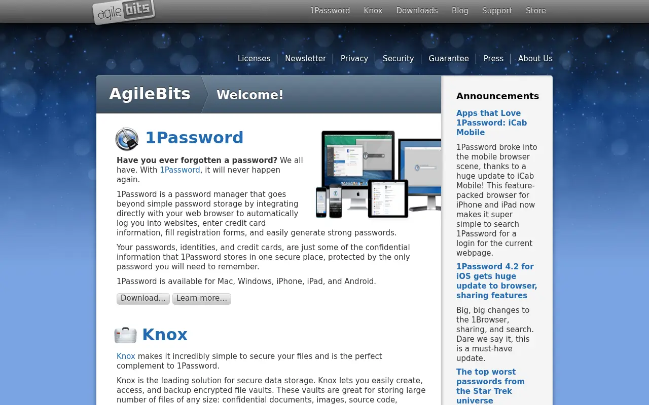 1password.com on May 23, 2013