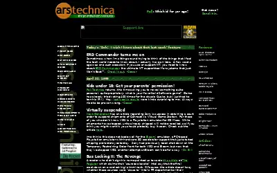 arstechnica.com in 1999