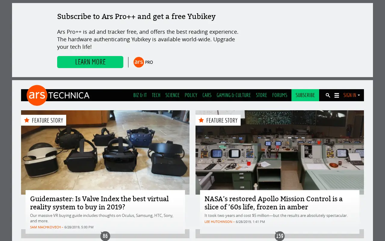 arstechnica.com on June 30, 2019