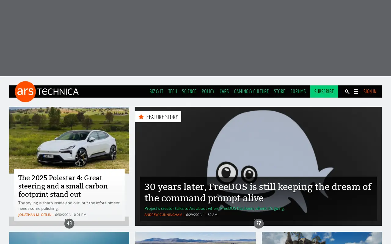arstechnica.com on July 1, 2024