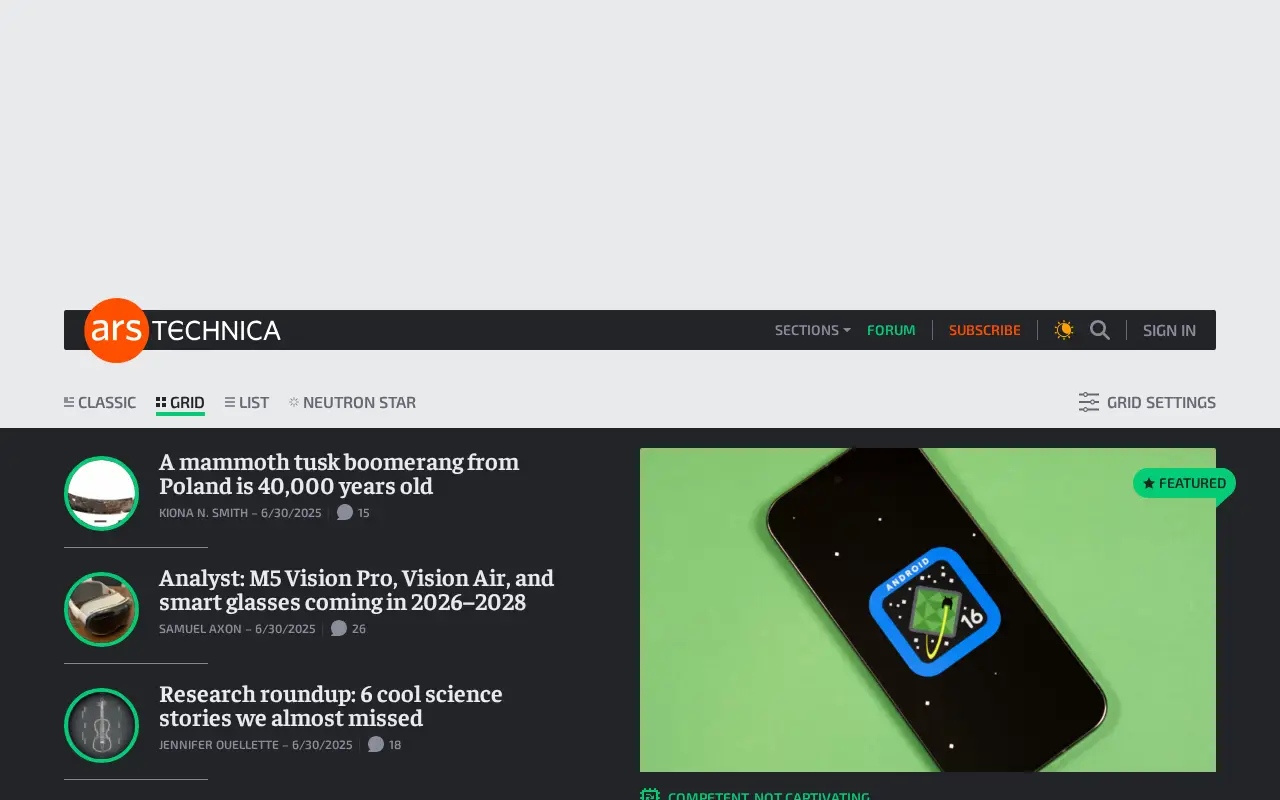 arstechnica.com on July 1, 2025