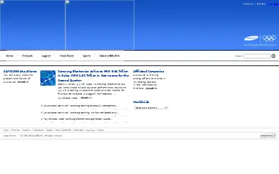 samsung.com in 2002