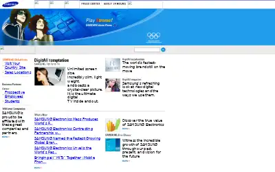 samsung.com in 2003