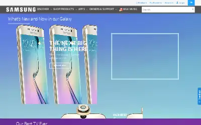 samsung.com in 2015