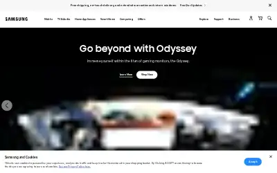 samsung.com in 2020