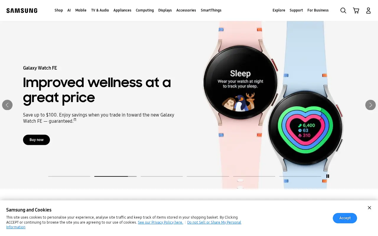 samsung.com in 2024