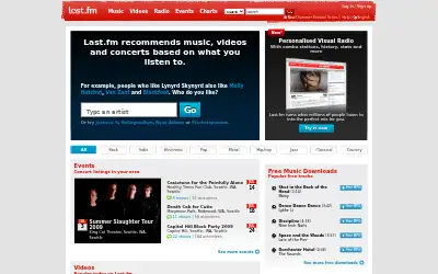 last.fm in 2009