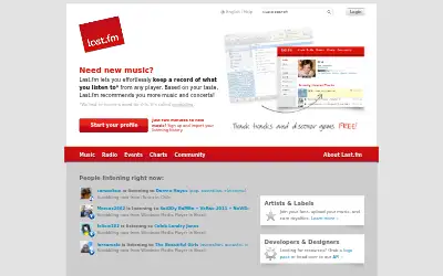 last.fm in 2011