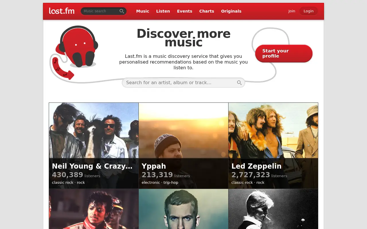 last.fm on June 30, 2015