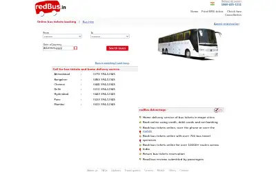 redbus.in in 2010