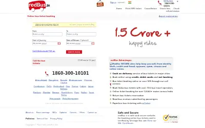 redbus.in in 2013