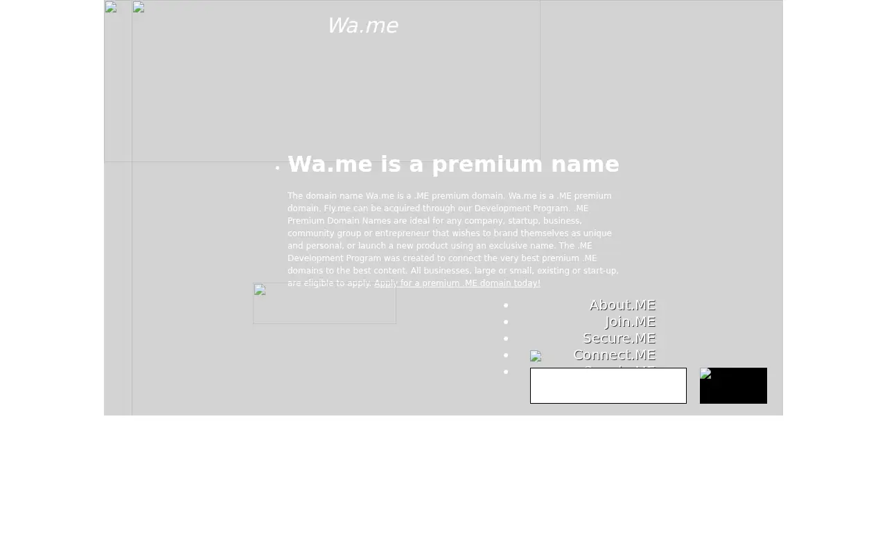 wa.me in 2013