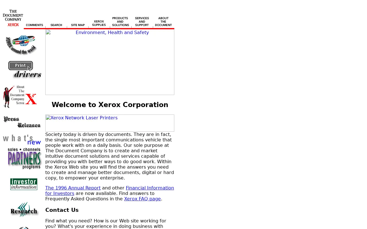 xerox.com in 1997