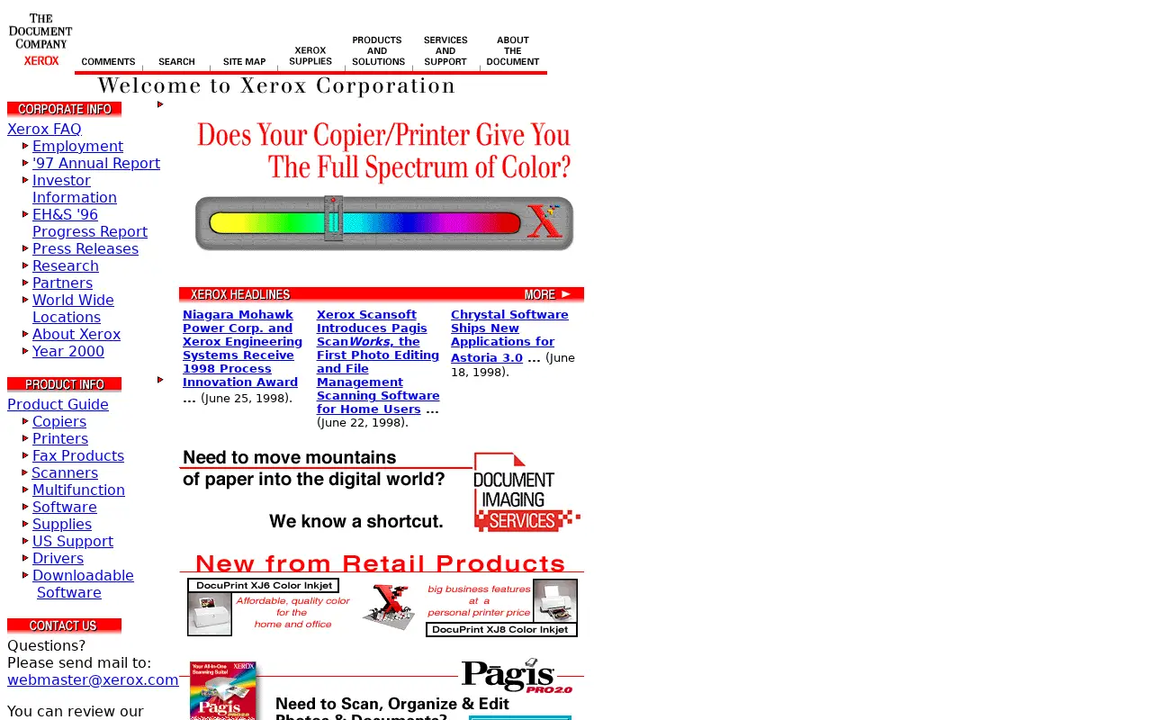 xerox.com in 1998