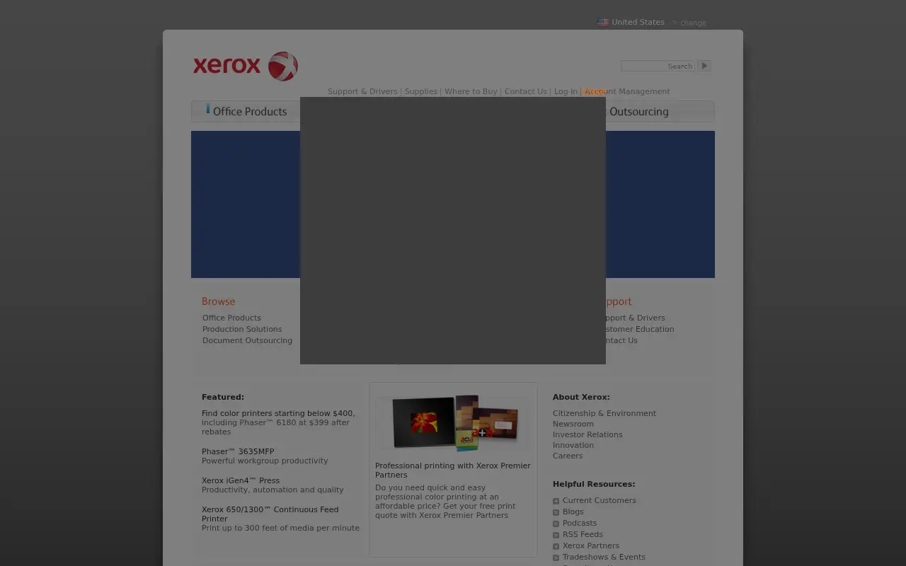 xerox.com in 2008