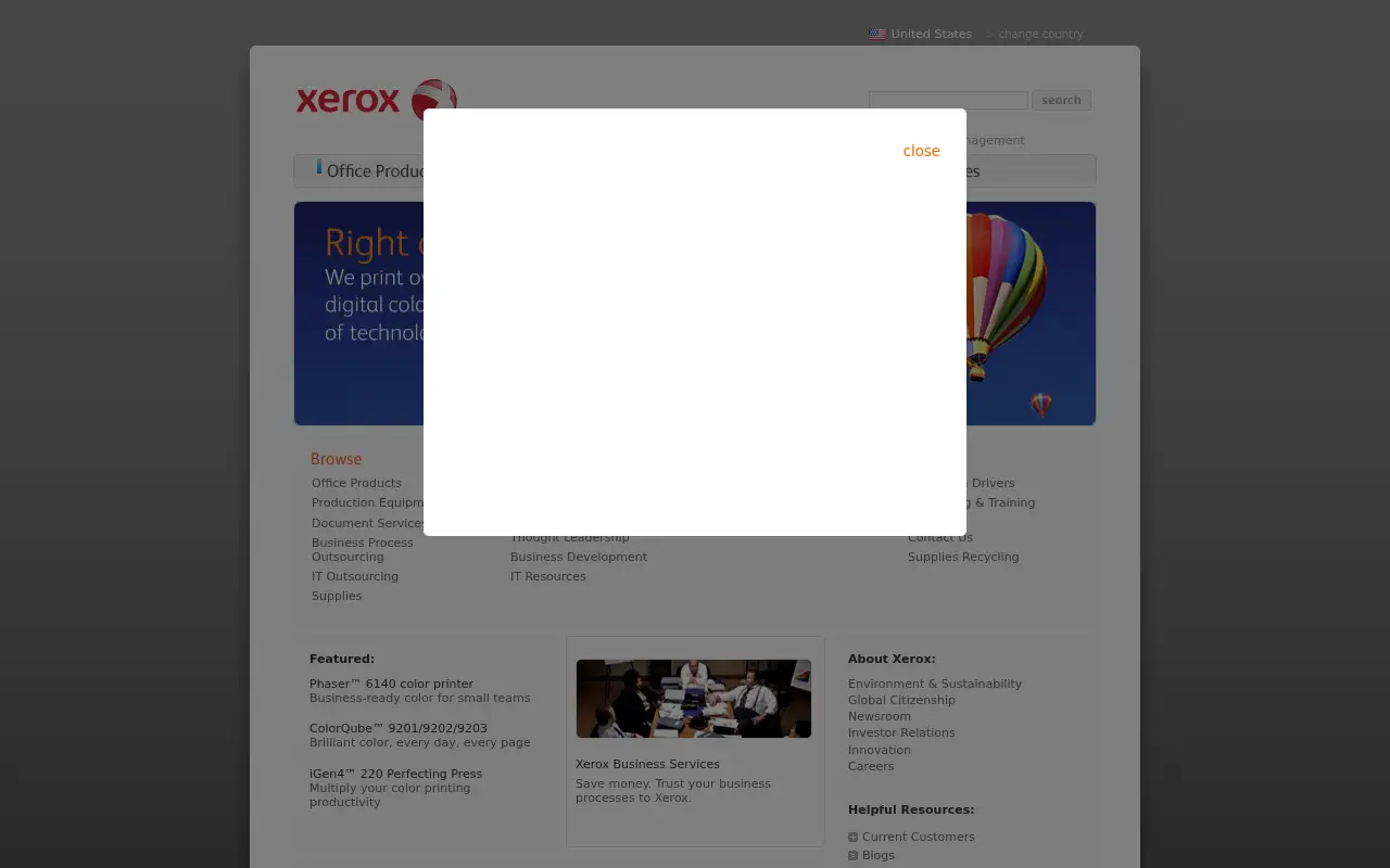 xerox.com in 2010