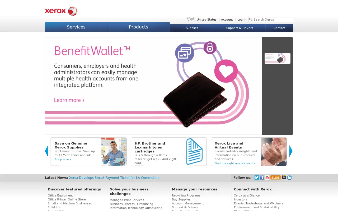 xerox.com in 2013