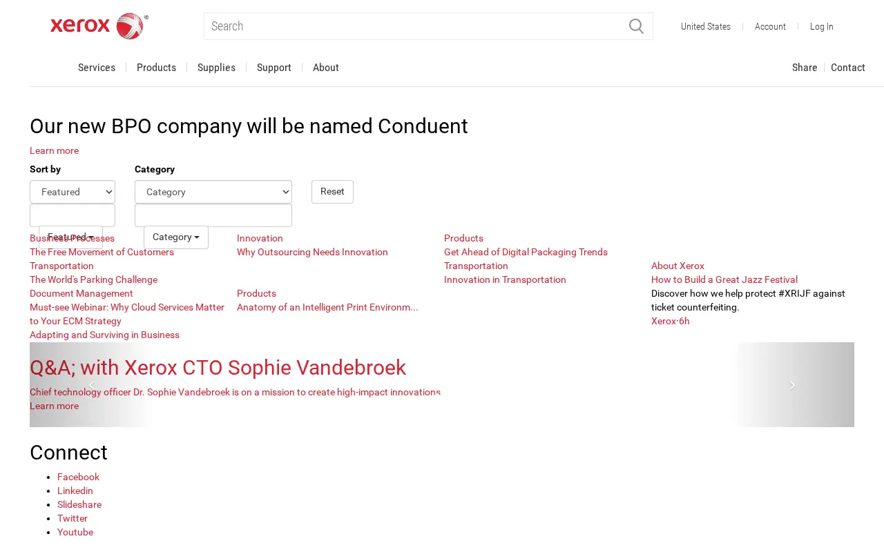 xerox.com in 2016