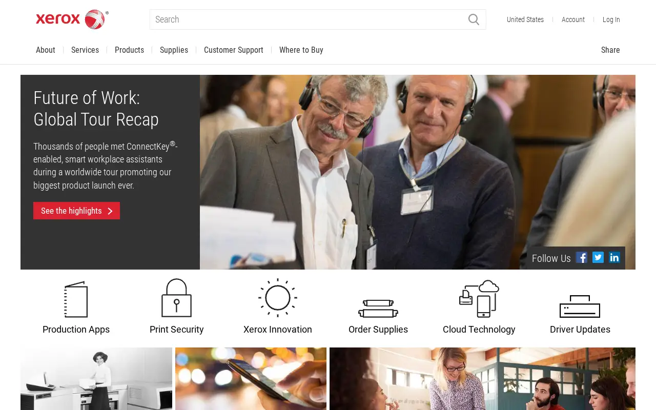 xerox.com in 2017