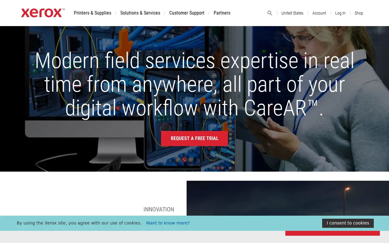 xerox.com in 2021
