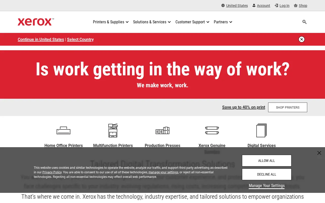 xerox.com in 2024