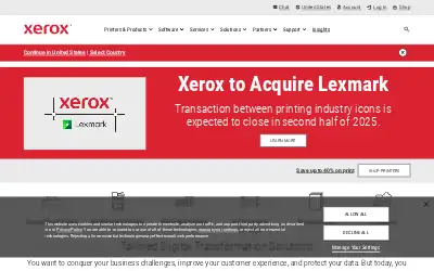 xerox.com in 2025