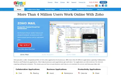 zoho.com in 2011