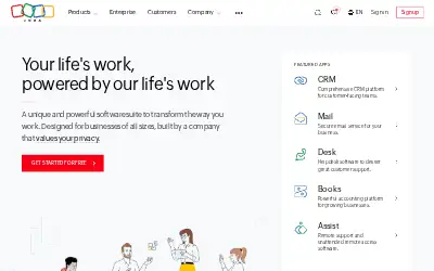 zoho.com in 2024