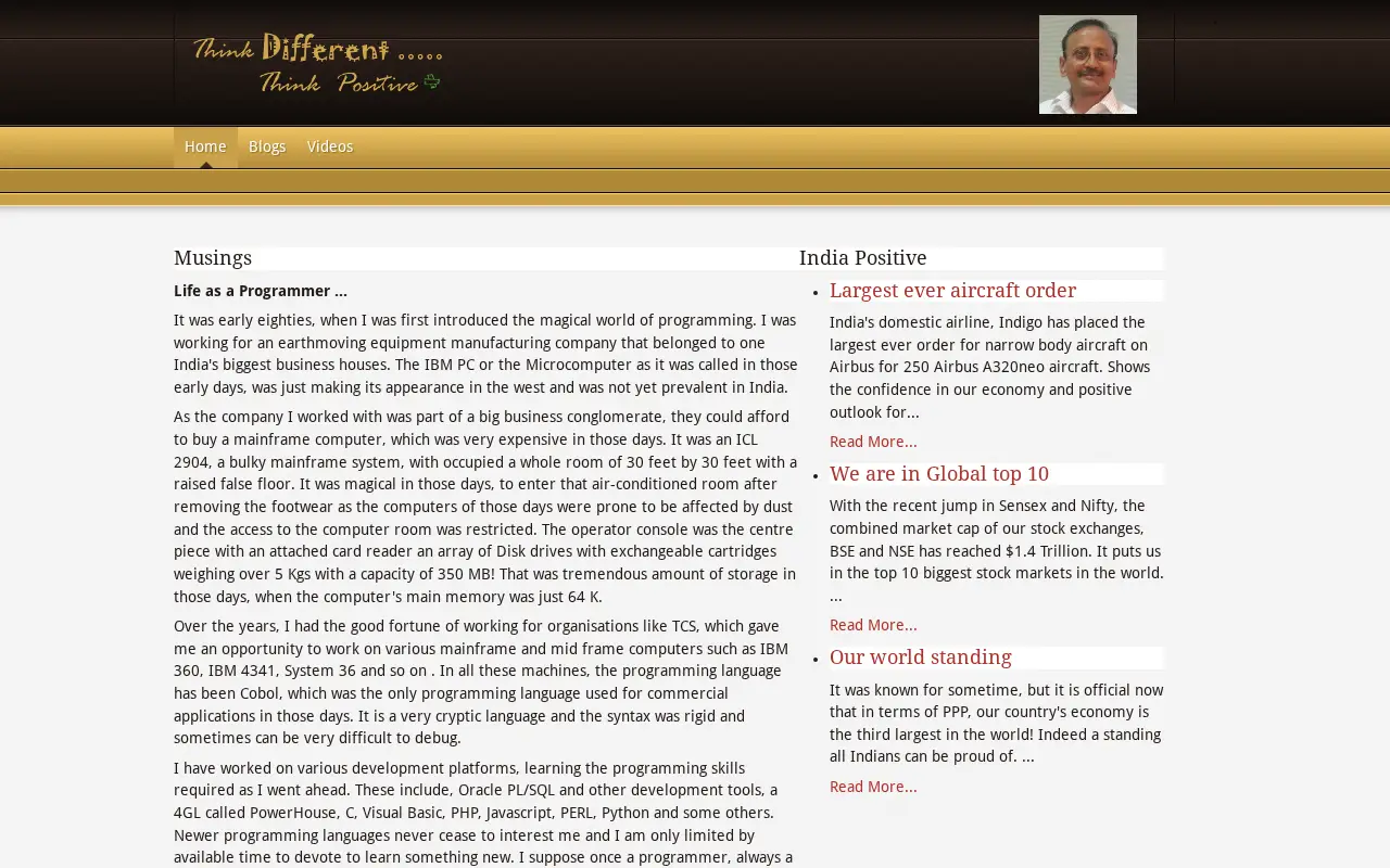 padmanabhan.in in 2014