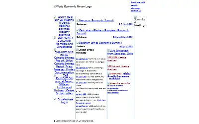 weforum.org in 1999