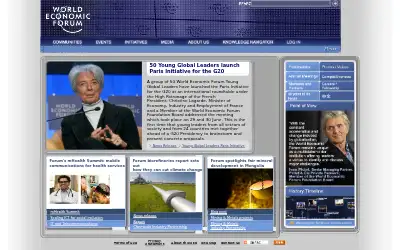 weforum.org in 2010