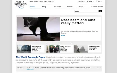 weforum.org in 2013