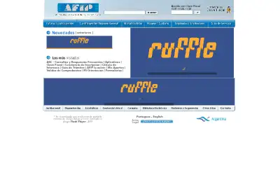 afip.gob.ar in 2008