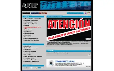 afip.gob.ar in 2011