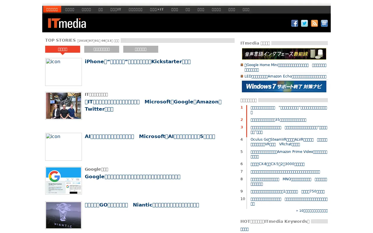 itmedia.co.jp in 2018