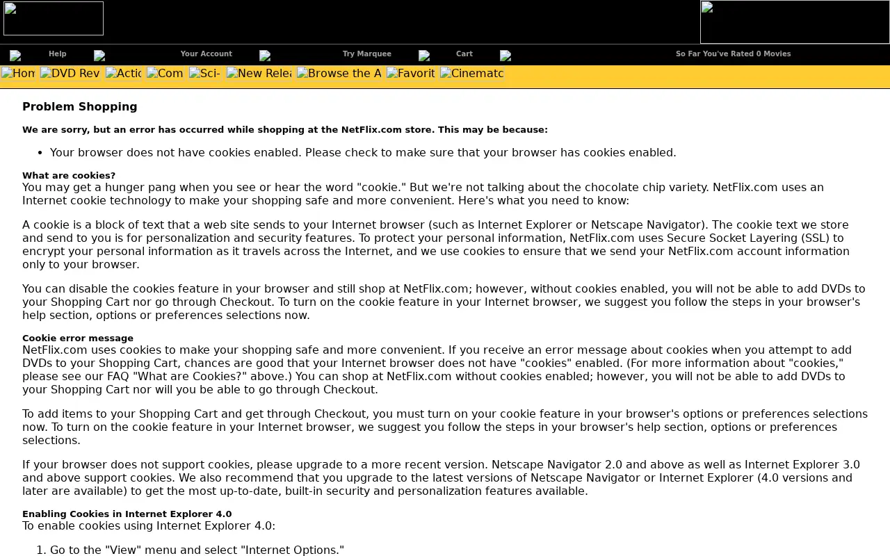 netflix.com in 2000