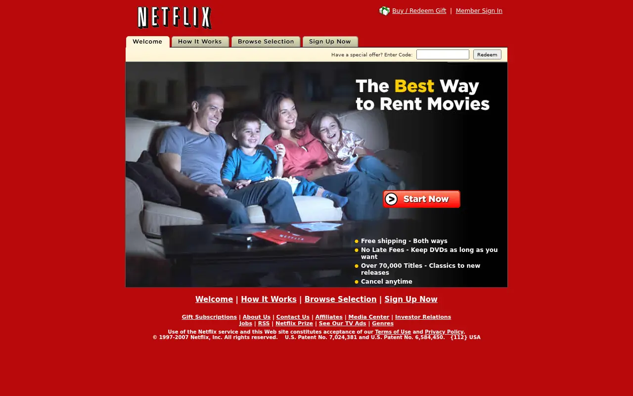 netflix.com on February 10, 2007
