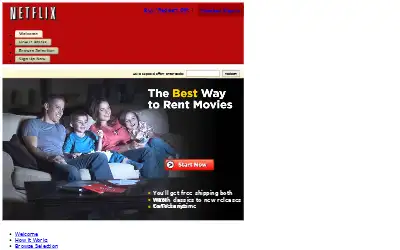 netflix.com in 2008