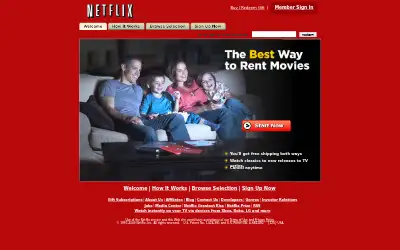 netflix.com in 2009