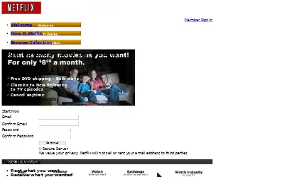 netflix.com on August 15, 2009