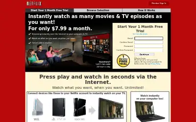 netflix.com in 2012