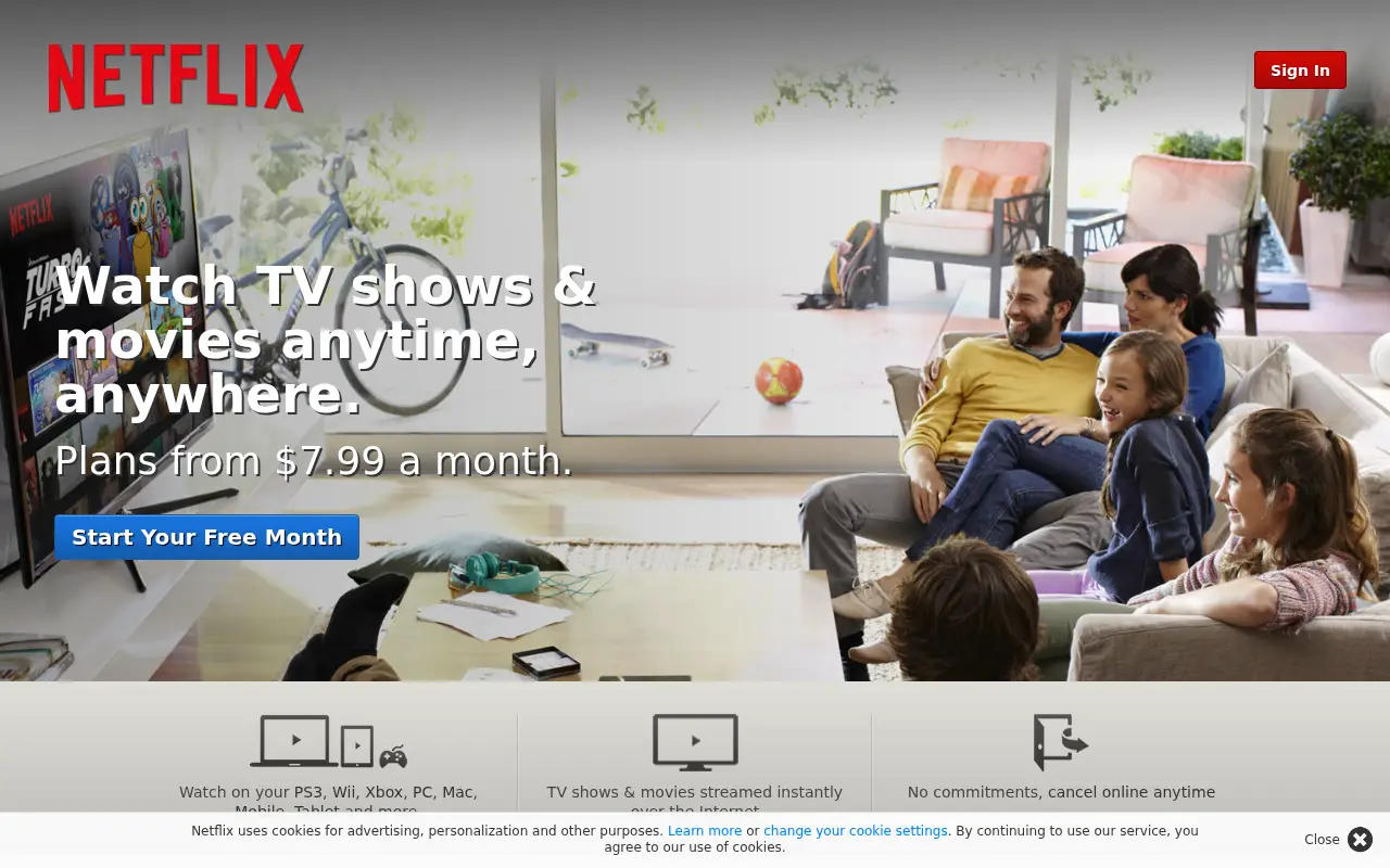 netflix.com in 2015