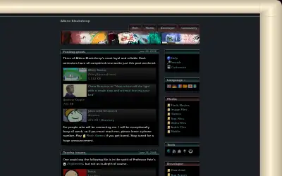 albinoblacksheep.com in 2006