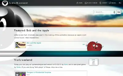 albinoblacksheep.com in 2015