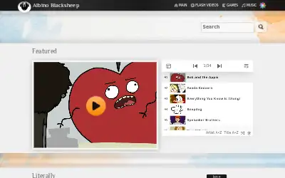 albinoblacksheep.com in 2025